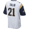 Image of Aqib Talib Los Angeles Rams Game Jersey – White 2019