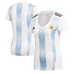 Argentina National Team Women's Home Replica Blank Jersey – White 2019