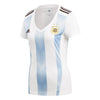 Image of Argentina National Team Women's Home Replica Blank Jersey – White 2019