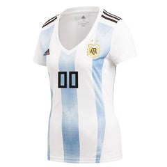 Argentina National Team Women's World Cup Home Replica Custom Jersey – White 2019