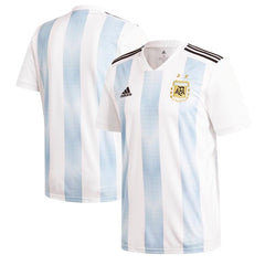 Argentina National Team Youth Home Replica Blank Jersey - White 2019