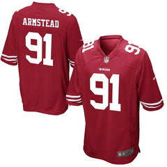 Arik Armstead San Francisco 49ers Game Jersey - Scarlet 2019