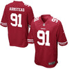 Image of Arik Armstead San Francisco 49ers Game Jersey - Scarlet 2019