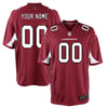 Image of Arizona Cardinals Custom Game Jersey - Cardinal 2019