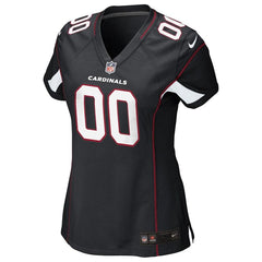 Arizona Cardinals Women's Custom Game Jersey - Black 2019