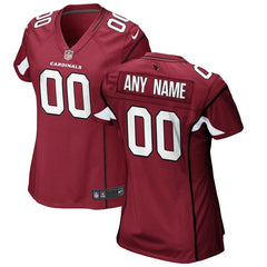 Arizona Cardinals Women's Custom Game Jersey - Cardinal 2019