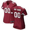 Image of Arizona Cardinals Women's Custom Game Jersey - Cardinal 2019