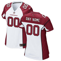 Arizona Cardinals Women's Custom Game Jersey - White 2019