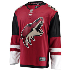 Arizona Coyotes Home Breakaway Custom Jersey - Red 2019