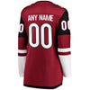 Image of Arizona Coyotes Women's Home Breakaway Custom Jersey - Red 2019