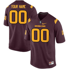 Arizona State Sun Devils Custom Replica Football Jersey - Maroon 2019