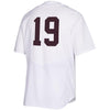 Image of Arizona State Sun Devils  Full Button Baseball Jersey - White 2019