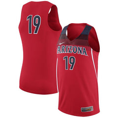 Arizona Wildcats College Replica Basketball Jersey – Red 2019