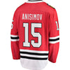 Image of Artem Anisimov Chicago Blackhawks Youth Breakaway Player Jersey – Red 2019