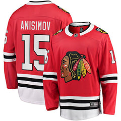 Artem Anisimov Chicago Blackhawks Youth Breakaway Player Jersey – Red 2019