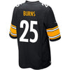 Image of Artie Burns Pittsburgh Steelers Game Jersey - Black 2019