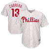 Image of Asdrubal Cabrera Philadelphia Phillies Majestic Home Official Cool Base Player Jersey - White 2019