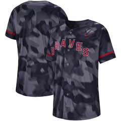 Atlanta Braves Camo Jersey - Navy 2019