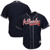 Image of Atlanta Braves Majestic 2019 Alternate Official Cool Base Team Jersey - Navy 2019