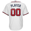 Image of Atlanta Braves Majestic Home 2019 Cool Base Custom Jersey – White 2019