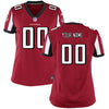 Image of Atlanta Falcons Women's Custom Game Jersey - Red 2019