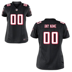 Atlanta Falcons Women's Replica Game Jersey – Black 2019