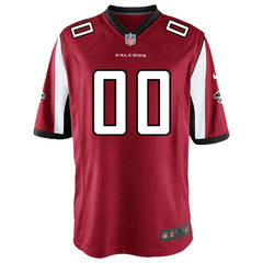 Atlanta Falcons Youth Custom Game Jersey - Red 2019