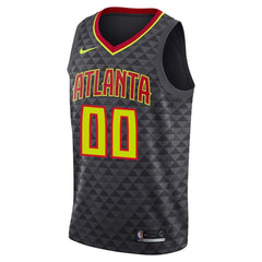 Atlanta Hawks Swingman Custom Jersey Black - Icon Edition 2019