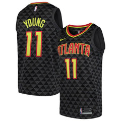 Atlanta Hawks Trae Young Men's Swingman Jersey - Black 2019