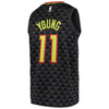 Image of Atlanta Hawks Trae Young Men's Swingman Jersey - Black 2019