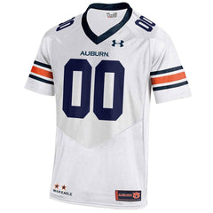 Auburn Tigers Under Armour Custom Replica Jersey – White 2019