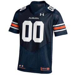 Auburn Tigers Under Armour Custom TC Jersey – Navy 2019