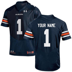 Auburn Tigers Under Armour Youth Custom Replica Jersey - Navy 2019