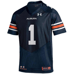 Auburn Tigers Under Armour Youth Custom Replica Jersey - Navy 2019