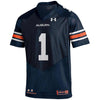 Image of Auburn Tigers Under Armour Youth Custom Replica Jersey - Navy 2019