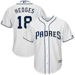 Austin Hedges San Diego Padres Majestic Home Cool Base Jersey - White 2019