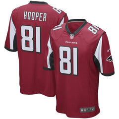 Austin Hooper Atlanta Falcons NFL Draft Game Jersey - Red 2019