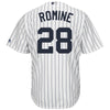 Image of Austin Romine New York Yankees Majestic Home Cool Base Replica Player Jersey - White 2019