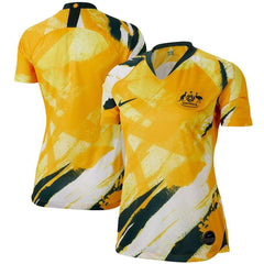 Australia Women's National Team Women's 2019 Home Replica Jersey – Yellow 2019