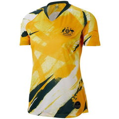 Australia Women's National Team Women's 2019 Home Replica Jersey – Yellow 2019