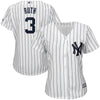 Image of Babe Ruth New York Yankees Majestic Women's Cool Base Player Jersey - White 2019