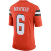 Image of Baker Mayfield Cleveland Browns Limited Jersey – Orange 2019