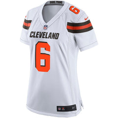 Baker Mayfield Cleveland Browns Women's Player Game Jersey – White 2019