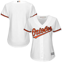 Baltimore Orioles Majestic Women's Cool Base Jersey - White 2019
