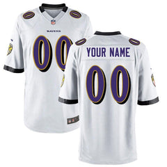 Baltimore Ravens Custom Youth Game Jersey 2019