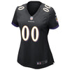 Image of Baltimore Ravens Women's Custom Game Jersey - Black 2019