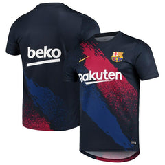 Barcelona Dry Performance T-Shirt - Navy 2019