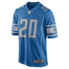 Barry Sanders Detroit Lions Retired Player Game Jersey - Blue 2019