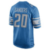 Image of Barry Sanders Detroit Lions Retired Player Game Jersey - Blue 2019