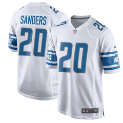 Barry Sanders Detroit Lions Retired Player Game Jersey - White 2019